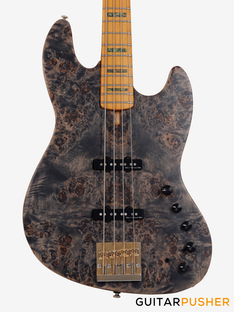 Sire V10 Swamp Ash 4String Bass Transparent Black Satin (2024) GP