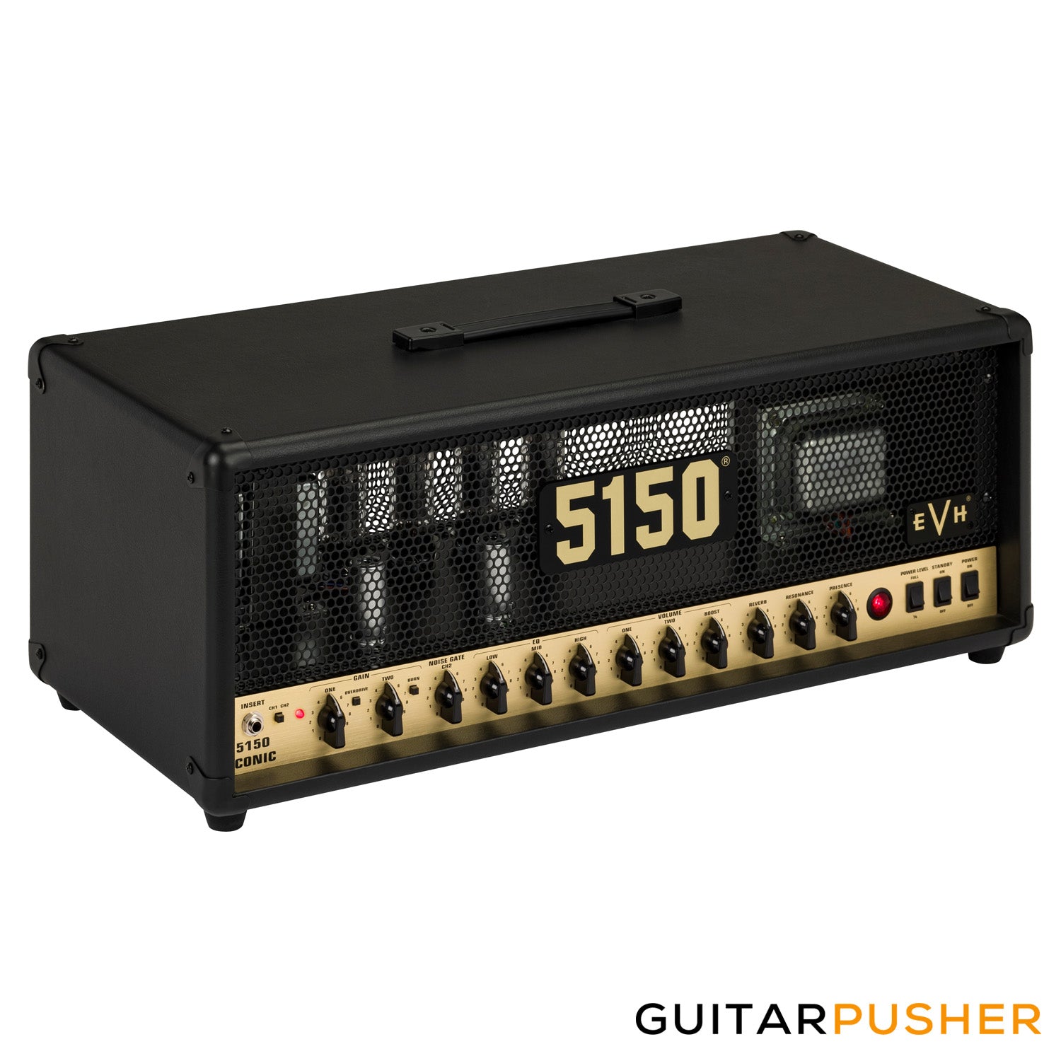 EVH 5150 Iconic Series 80-Watt EL34 Amplifier Head, Black, 230V EUR  (2258406000)