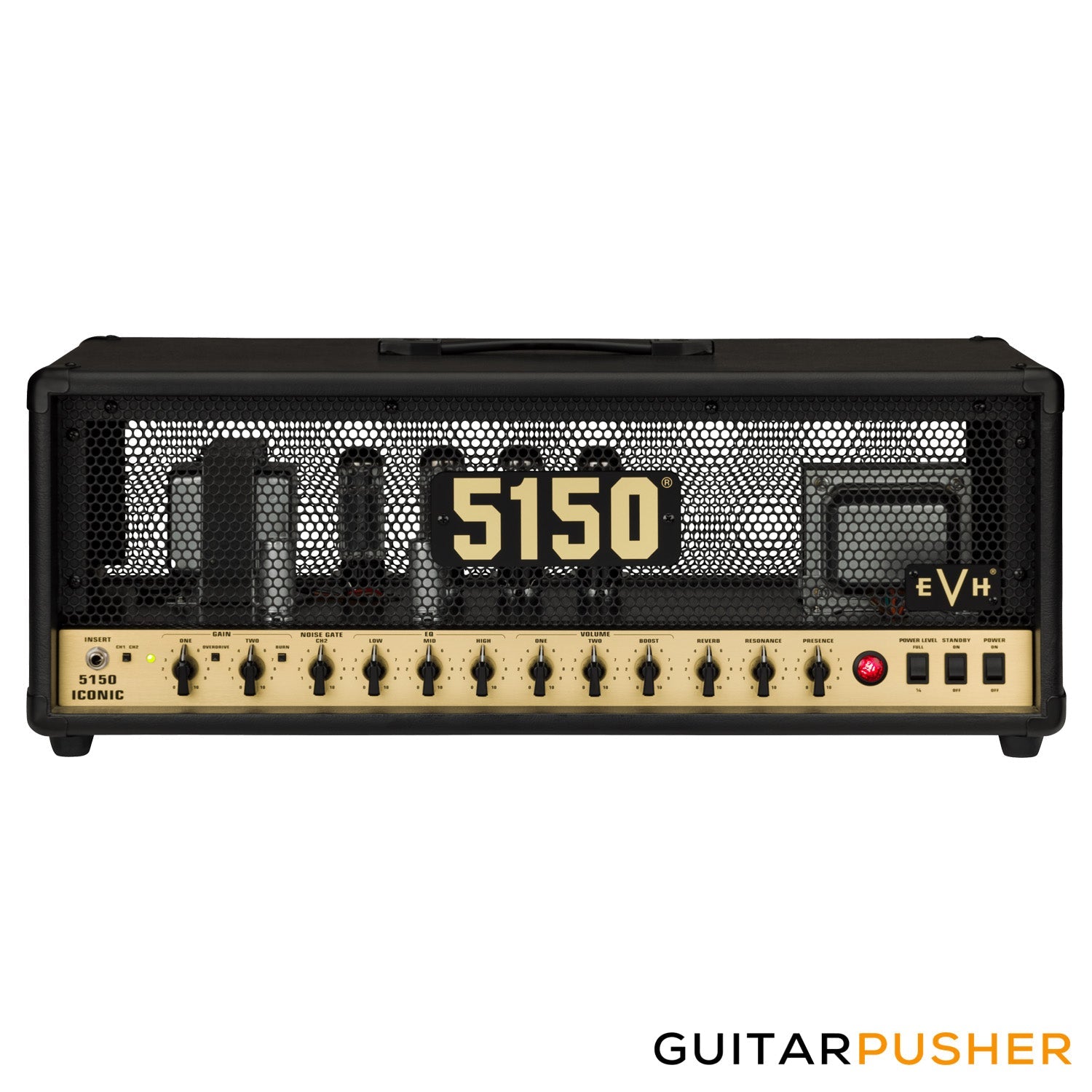 EVH 5150 Iconic Series 80-Watt EL34 Amplifier Head, Black, 230V EUR  (2258406000)