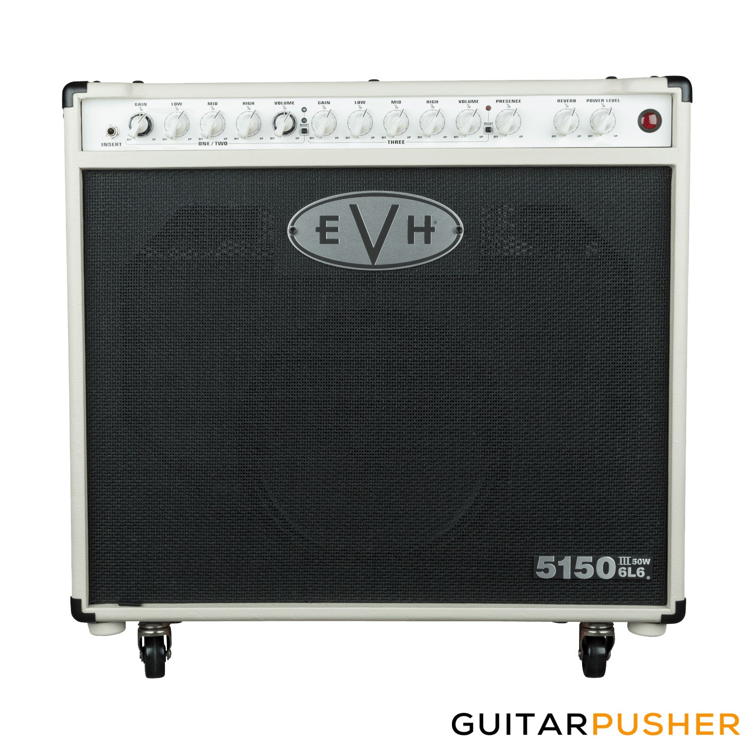 EVH 5150III 50-Watt 6L6 1x12" All-Tube Combo Amplifier, Ivory, 230V EUR (2255016410)