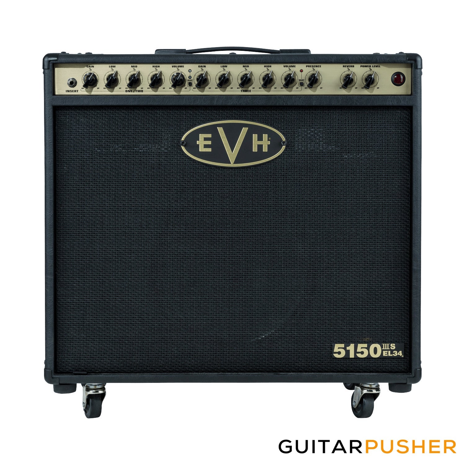 EVH 5150III 50-Watt EL34 1x12" All-Tube Combo Amplifier, Black, 240V AUS (2255013000)