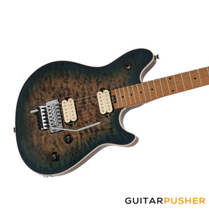 EVH Wolfgang Special Quilt Maple Top, Baked Maple Fretboard Electric Guitar - Indigo Burst (5107701595)