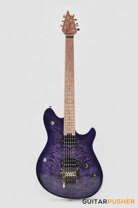 EVH Wolfgang Special Quilt Maple Top, Baked Maple Fretboard Electric Guitar - Purple Burst