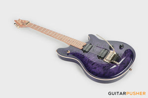 EVH Wolfgang Special Quilt Maple Top, Baked Maple Fretboard Electric Guitar - Purple Burst