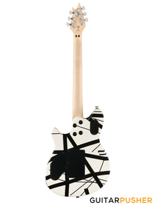 EVH Wolfgang Special Striped, Ebony Fretboard - White w/ Black Stripes (5107702317)