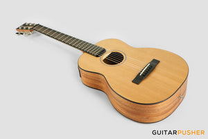 Furch Guitars Little Jane LJ10-CM All-Solid Wood Western Red Cedar/African Mahogany Foldable Travel Acoustic Guitar