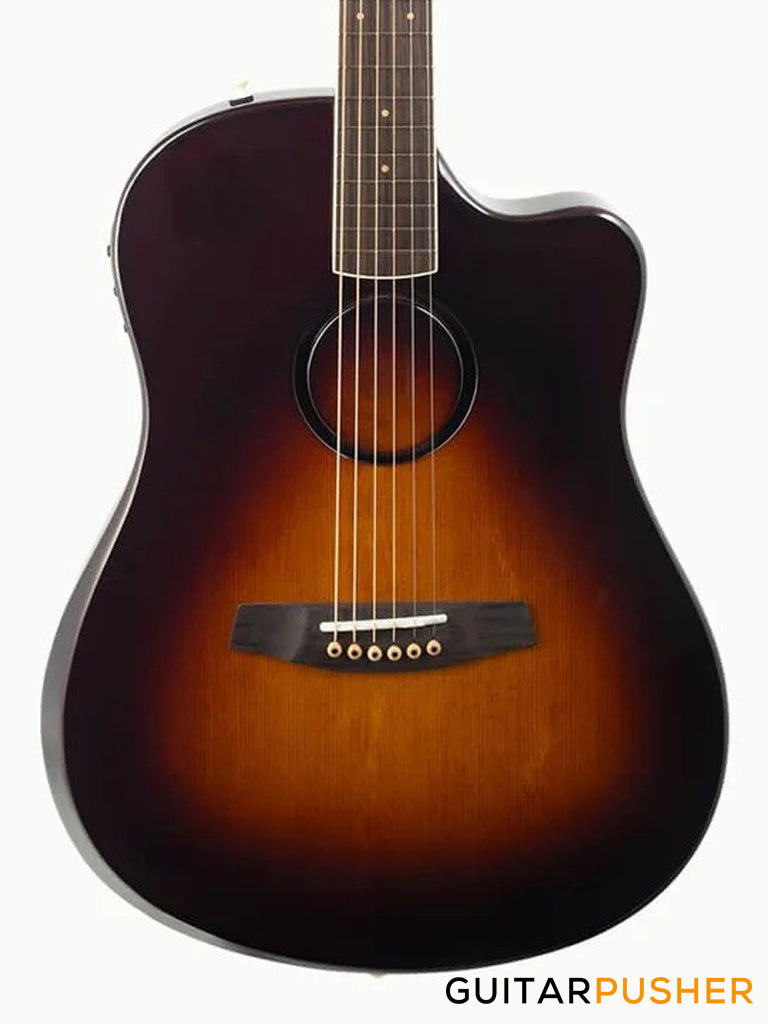 L.R. Baggs AEG-1 Sitka Spruce Top Acoustic-Electric Guitar w/ HiFi Duet Pickup System - Sunburst