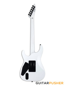 LTD M-1000 Modern Electric Guitar w/ Fishman Fluence Humbucker Pickups & Floyd Rose 1000SE Bridge - Snow White