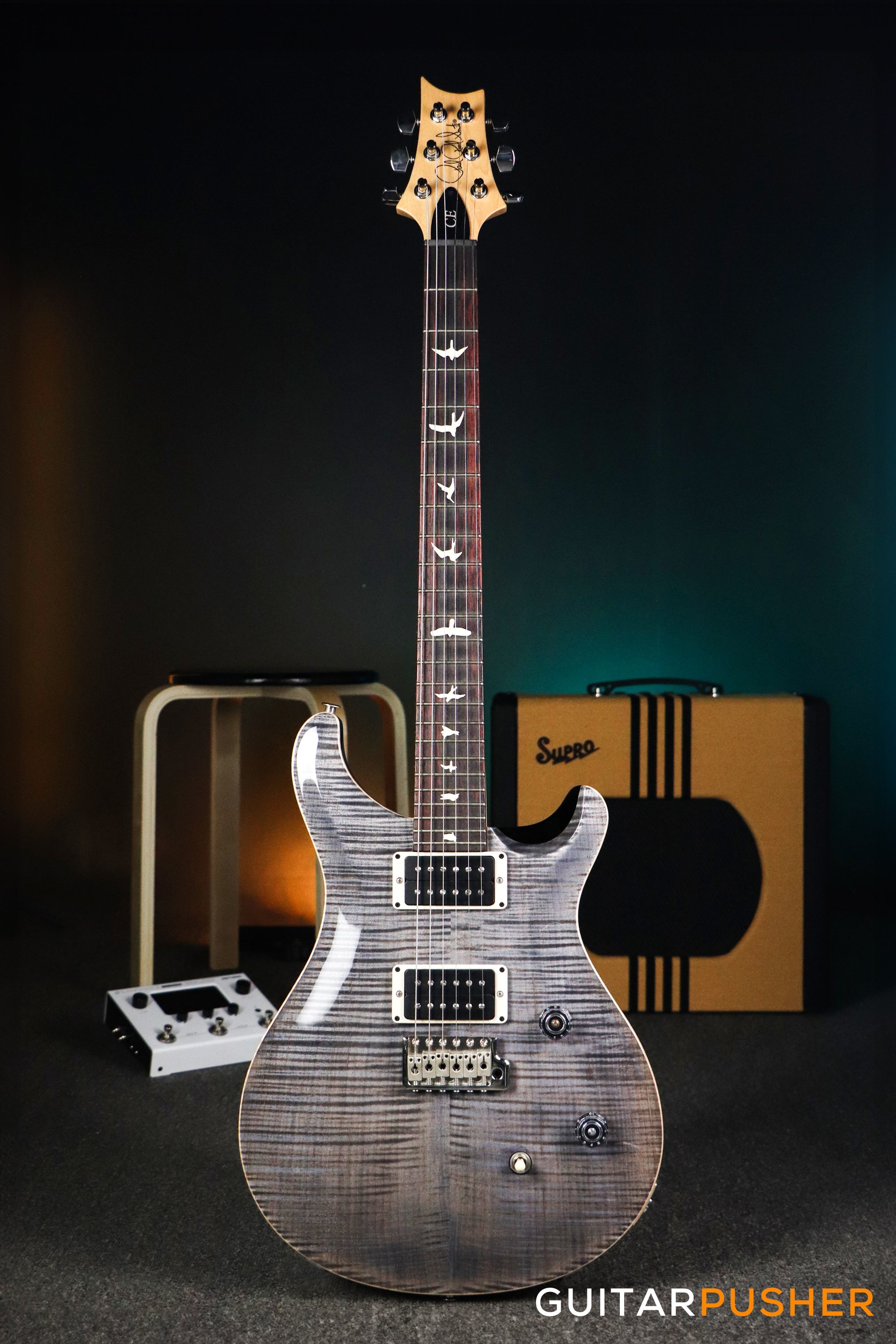 PRS Guitars USA Bolt-On CE 24 Faded Gray Black