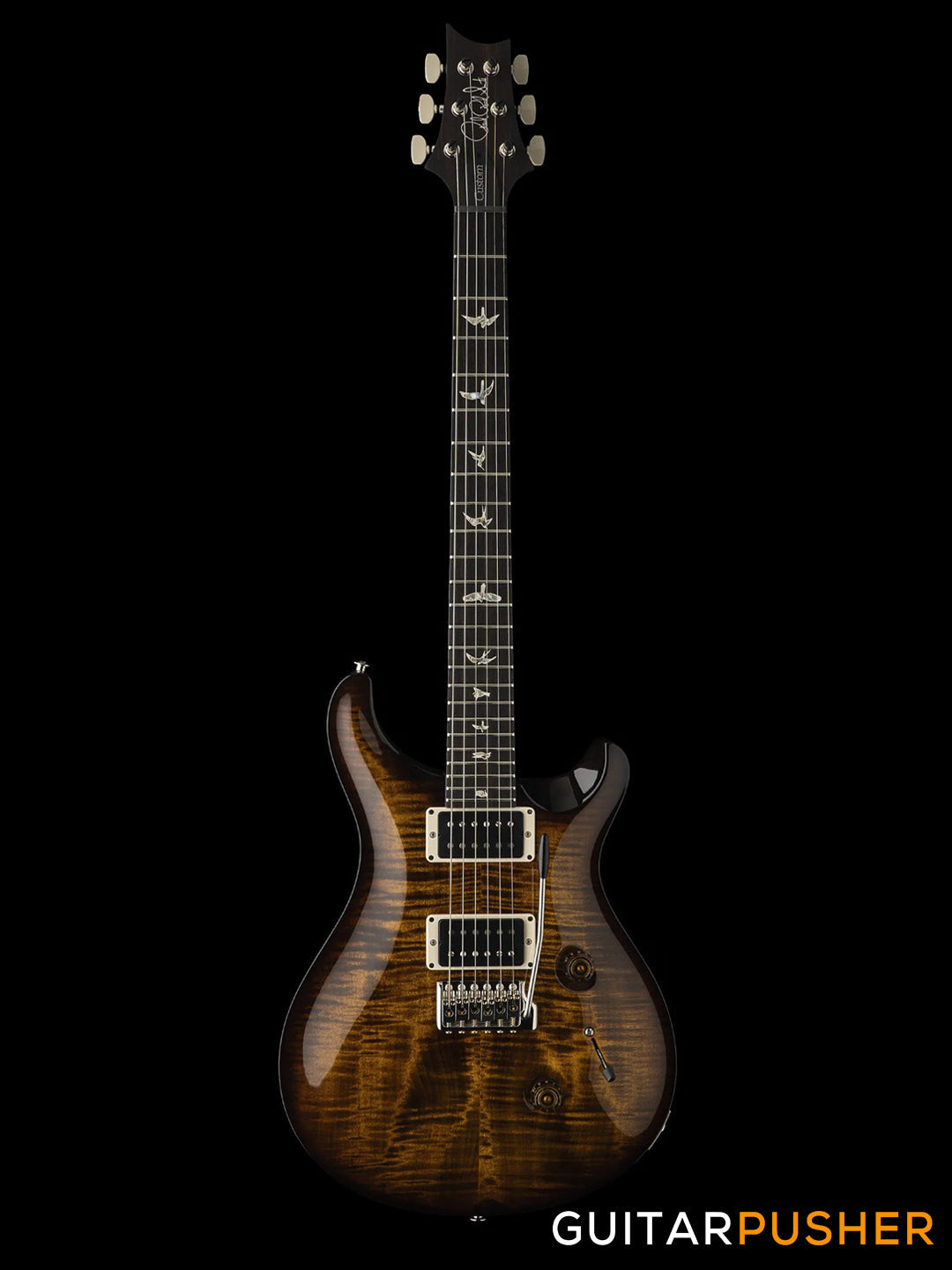 PRS Guitars USA Custom 24 Black Gold Burst