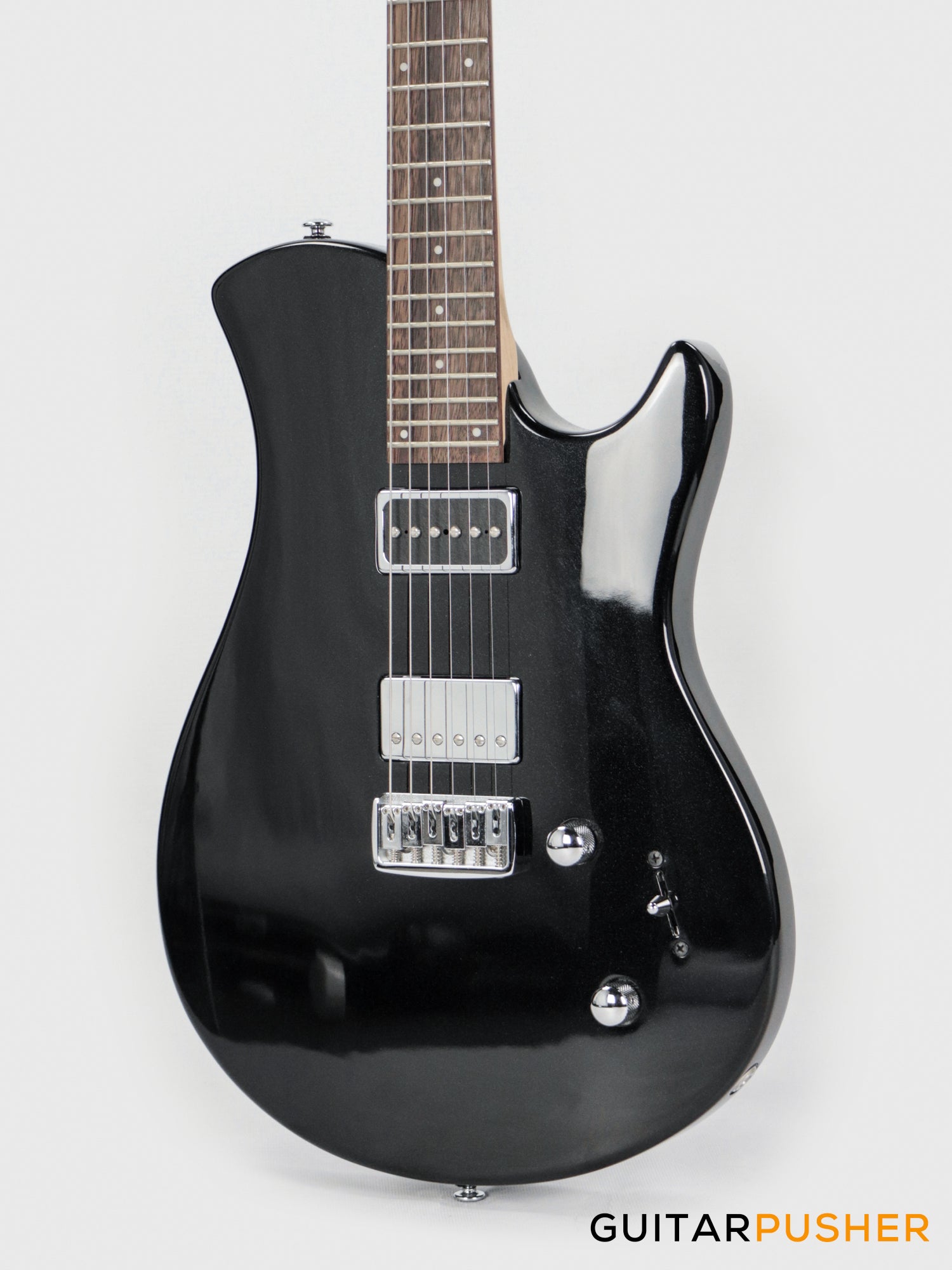 Relish Guitars Trinity Swapping-Ready Electric Guitar (Metallic Black)