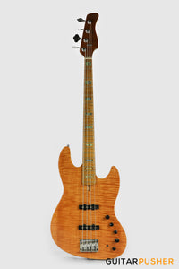 Sire V10 Swamp Ash 4-String Bass Guitar (2nd gen) with Premium Gig Bag - Natural