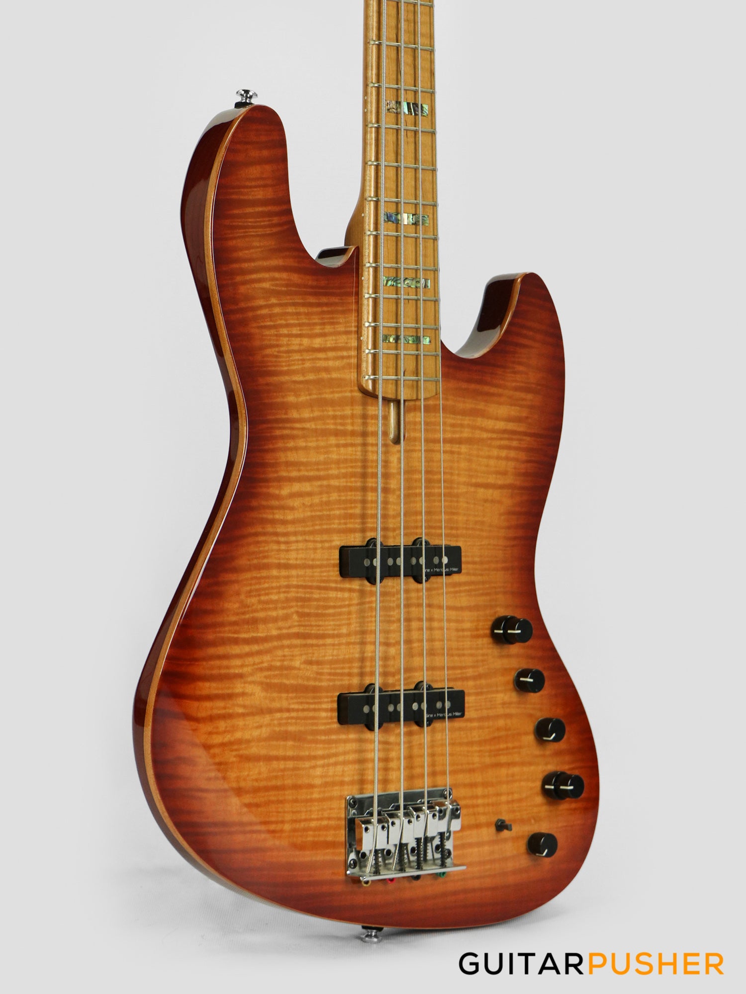 Sire V10 Swamp Ash 4-String Bass Guitar (2nd gen) with Premium Gig Bag - Tobacco Sunburst