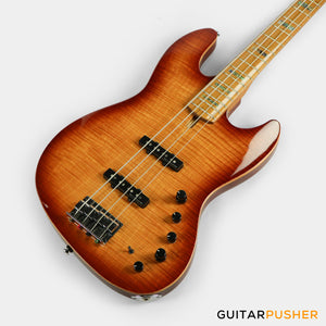 Sire V10 Swamp Ash 4-String Bass Guitar (2nd gen) with Premium Gig Bag - Tobacco Sunburst