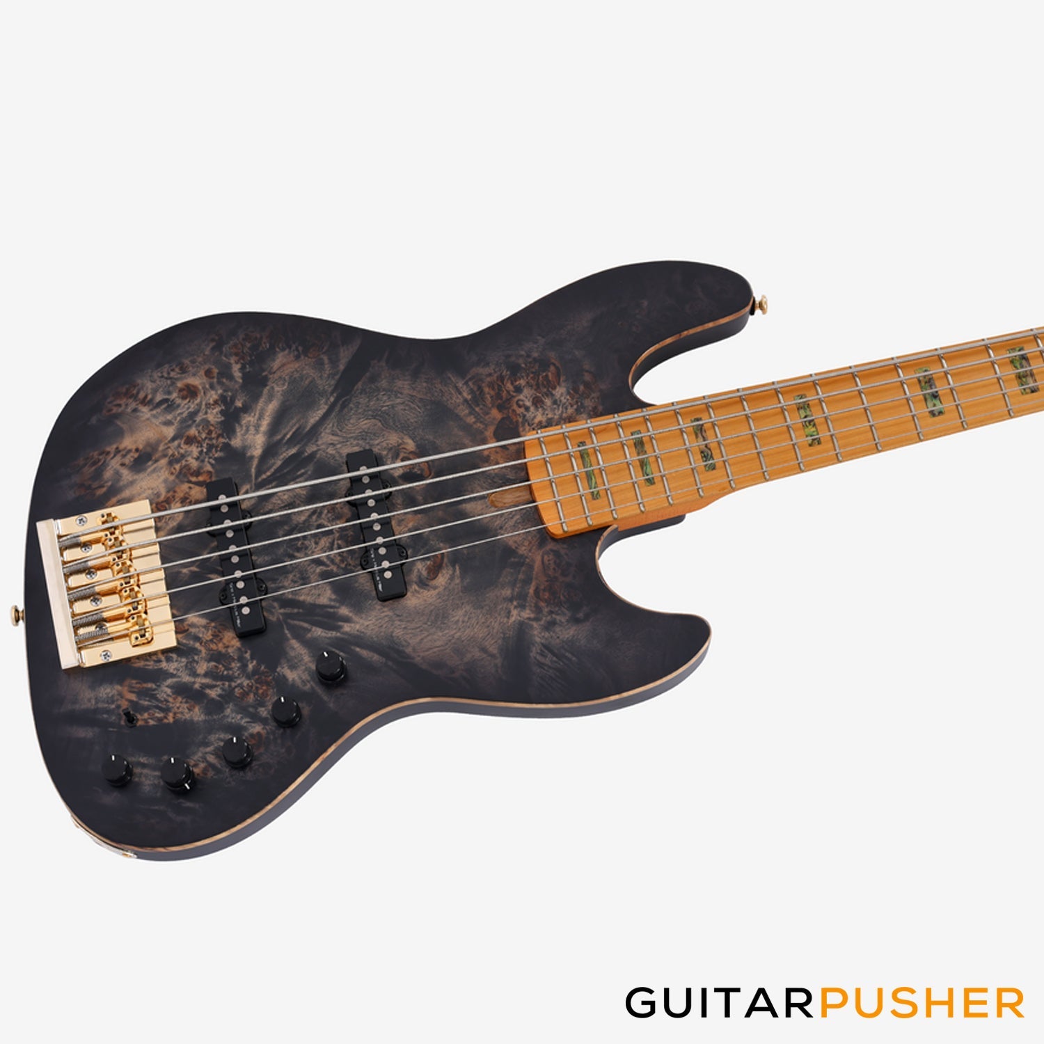 Sire V10 Swamp Ash 5-String Bass - Transparent Black Satin (2024)