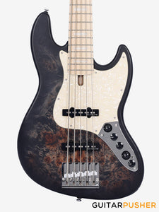 Sire V7 Swamp Ash Reissue 5-String Bass - Transparent Black Satin (2024)