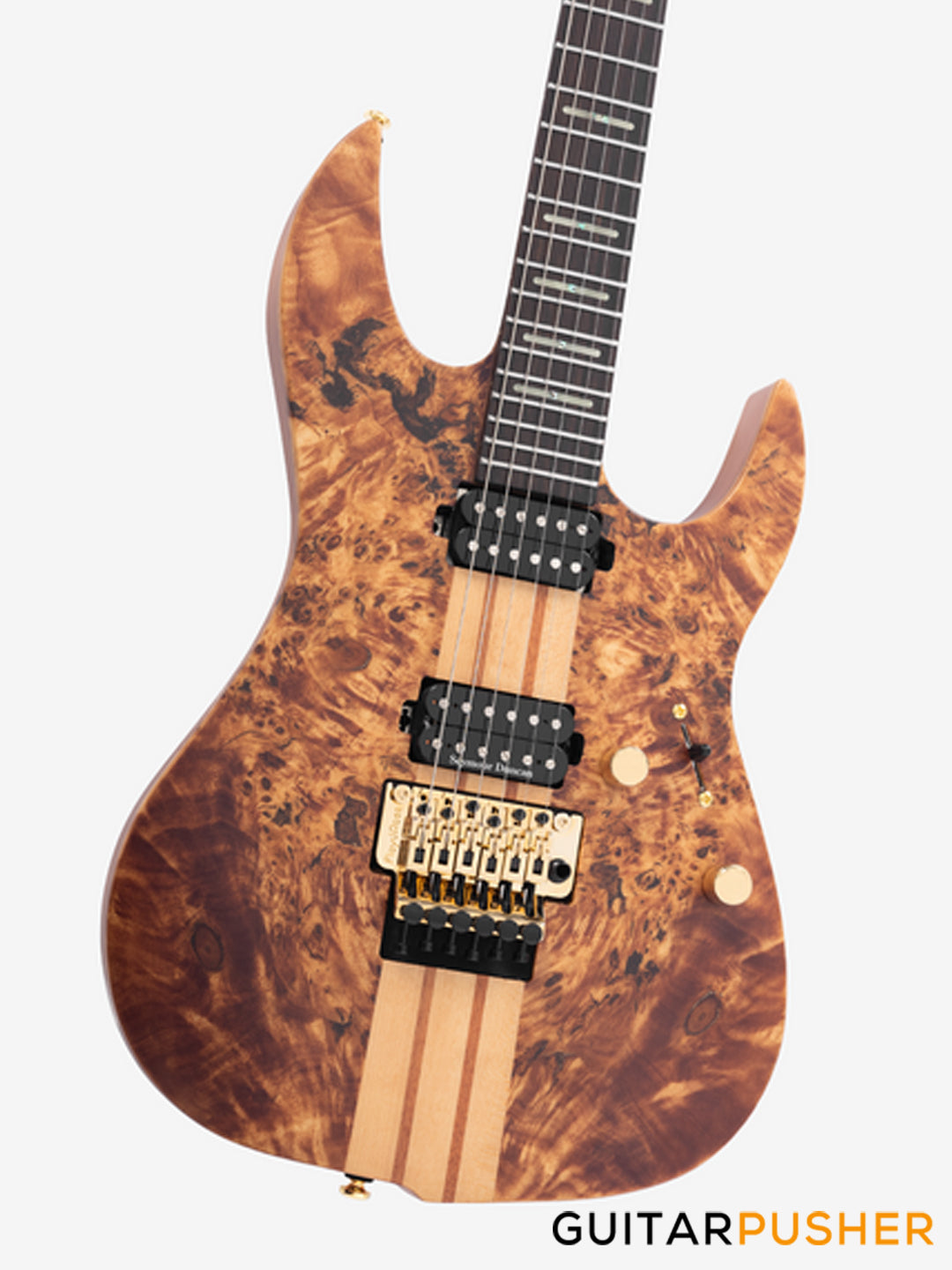 Sire X10 Alder Modern Electric Guitar w/ Floydrose 1000 Series - Natural Satin (2024)