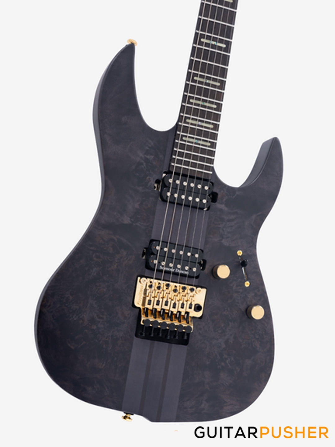 Sire X10 Alder Modern Electric Guitar w/ Floydrose 1000 Series - Transparent Black Satin (2024)