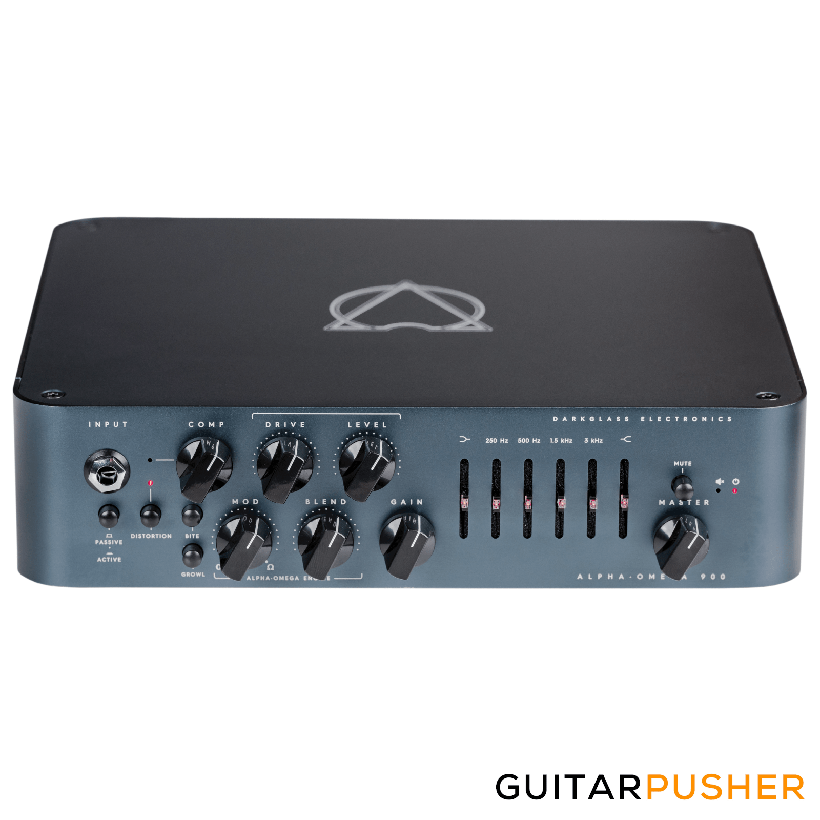 Darkglass Alpha-Omega 900 - 900-watt Bass Head - GuitarPusher