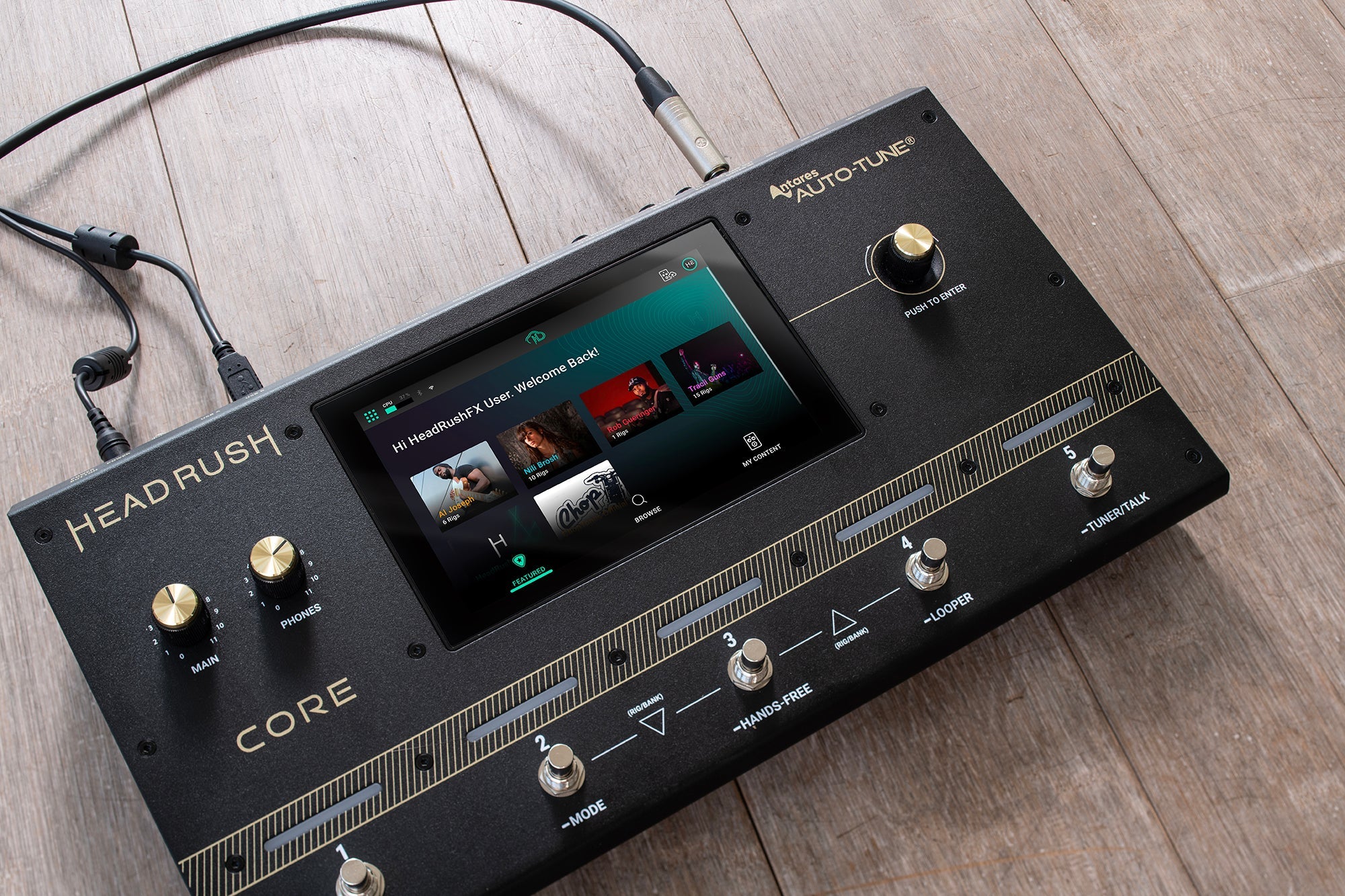 Headrush Core Guitar FX/Amp Modeler/Vocal Processor