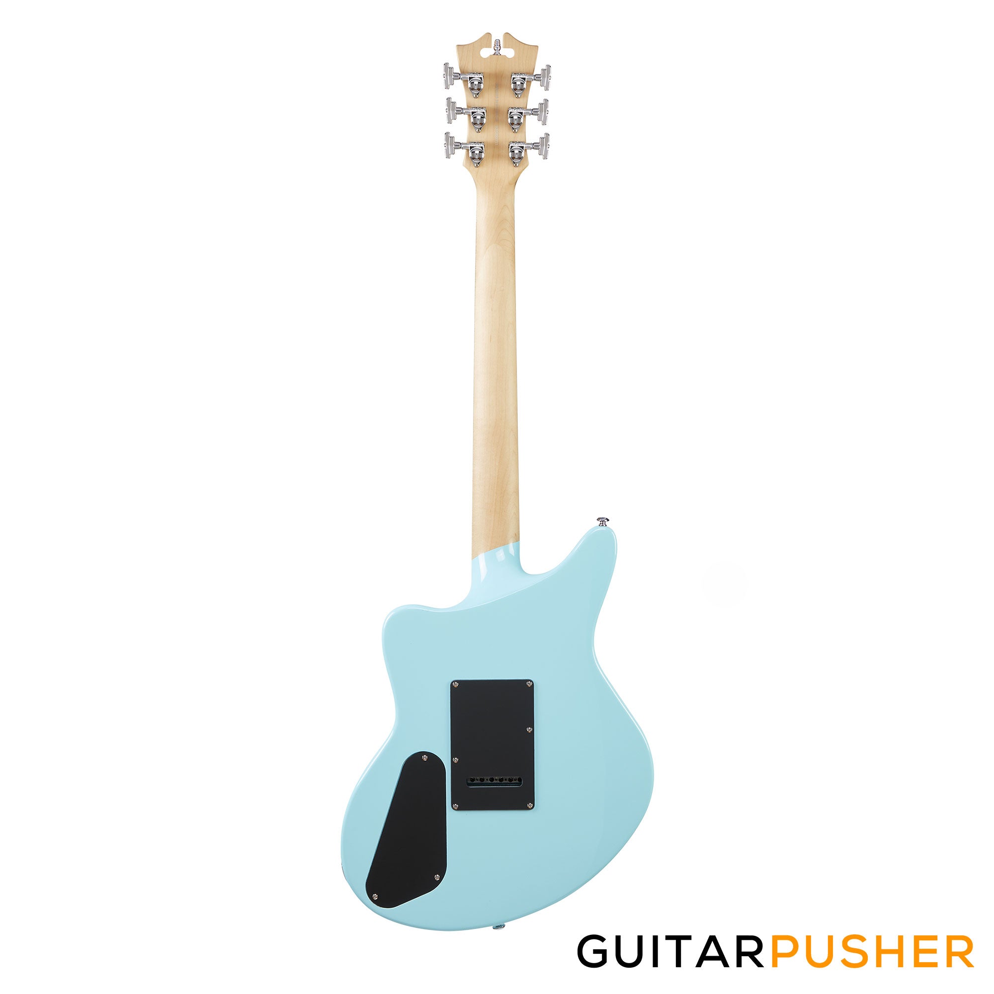 D'Angelico Premier Bedford SH Offset Electric Guitar w/ 6-Point Tremolo Bridge (Sky Blue)