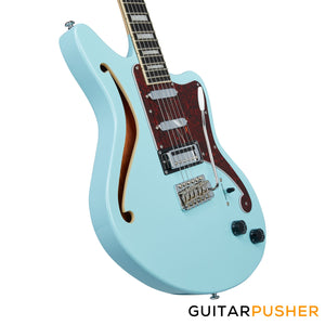 D'Angelico Premier Bedford SH Offset Electric Guitar w/ 6-Point Tremolo Bridge (Sky Blue)