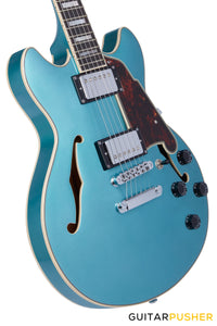 D'Angelico Premier Mini DC Ocean Turquoise Electric Guitar