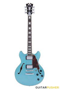 D'Angelico Premier Mini DC Ocean Turquoise Electric Guitar