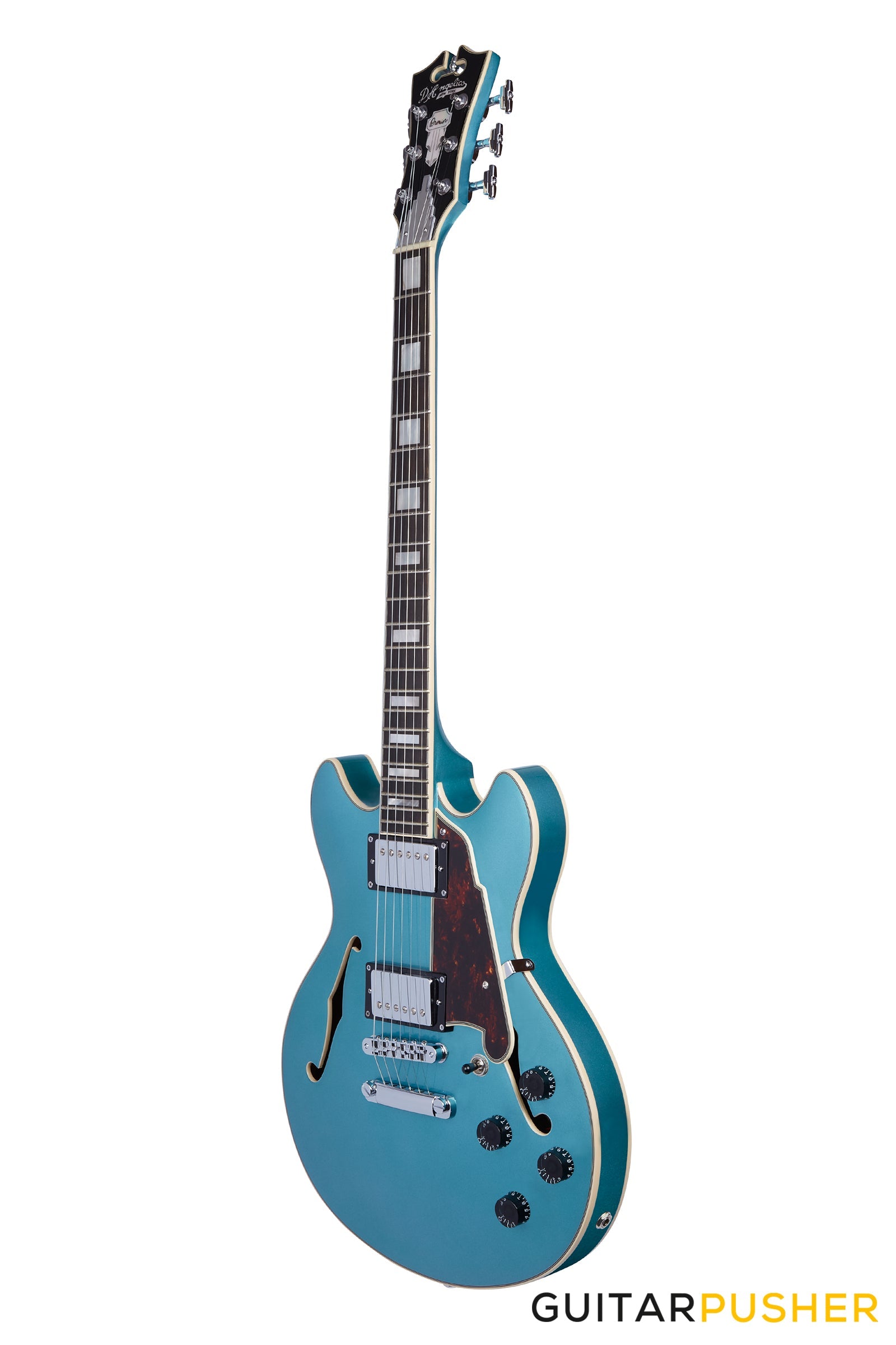 D'Angelico Premier Mini DC Ocean Turquoise Electric Guitar