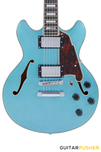 D'Angelico Premier Mini DC Ocean Turquoise Electric Guitar