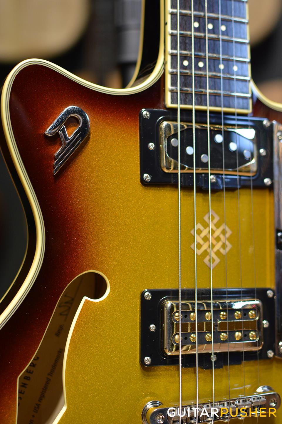 Duesenberg Guitars Alliance Series Joe Walsh Signature Electric Guitar (Gold Burst)