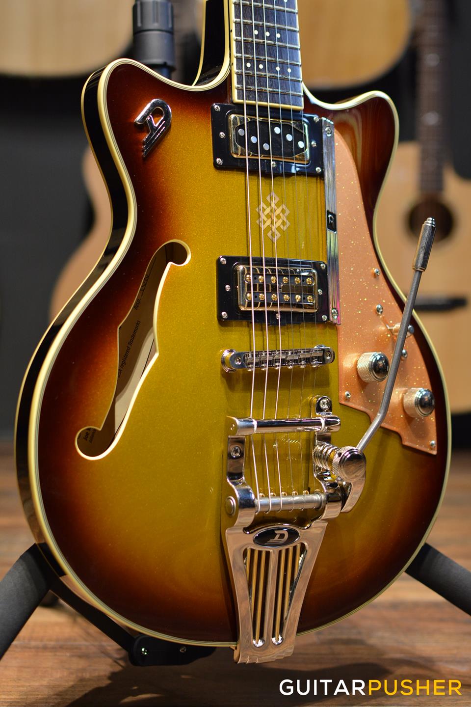 Duesenberg Guitars Alliance Series Joe Walsh Signature Electric Guitar (Gold Burst)