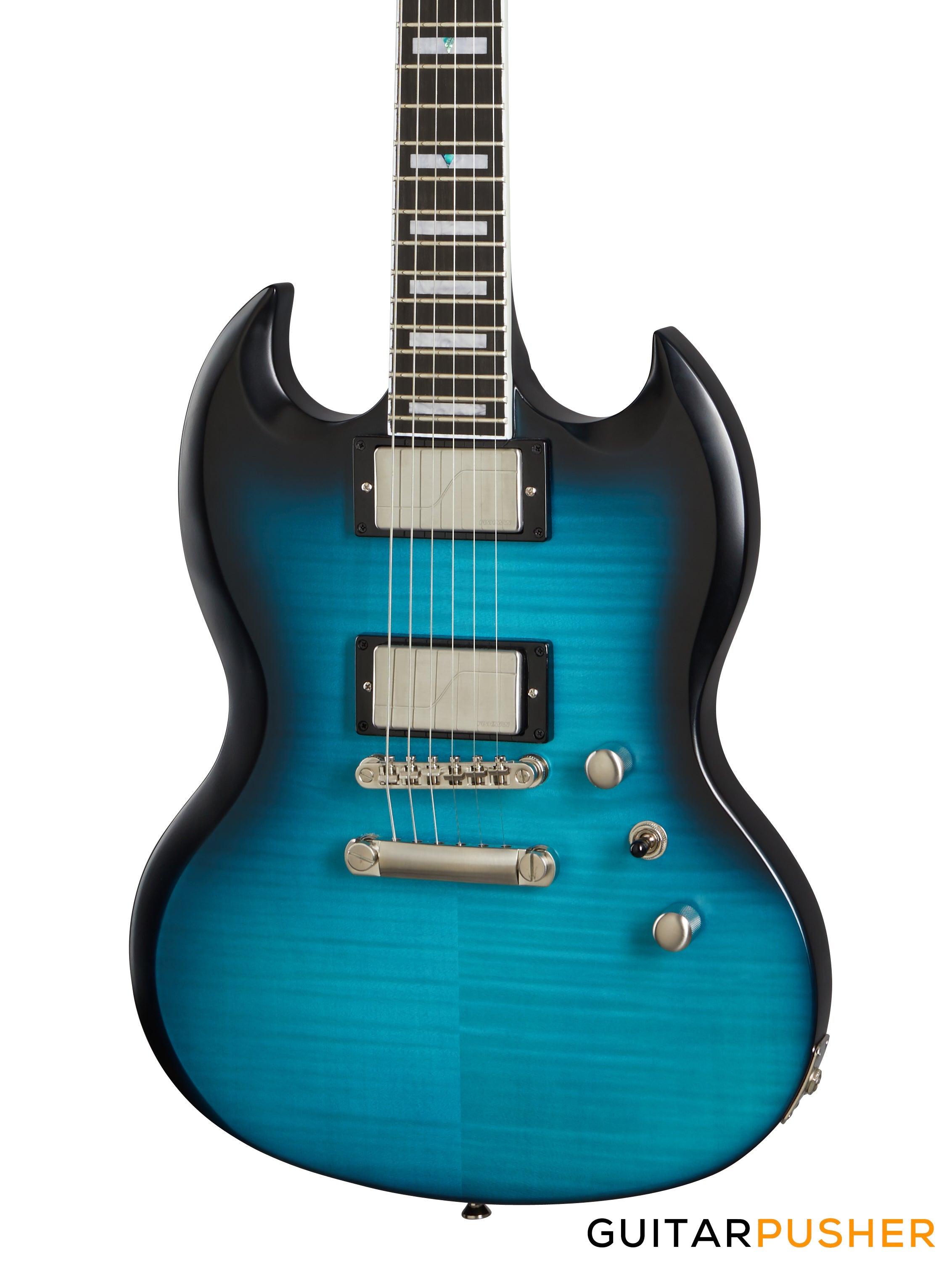 Epiphone Prophecy SG - Blue Tiger Aged Gloss