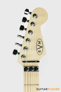 EVH Striped Series Stratocaster Electric Guitar - B/Y