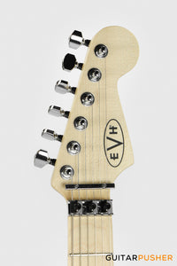 EVH Striped Series Stratocaster Electric Guitar - R/B/W