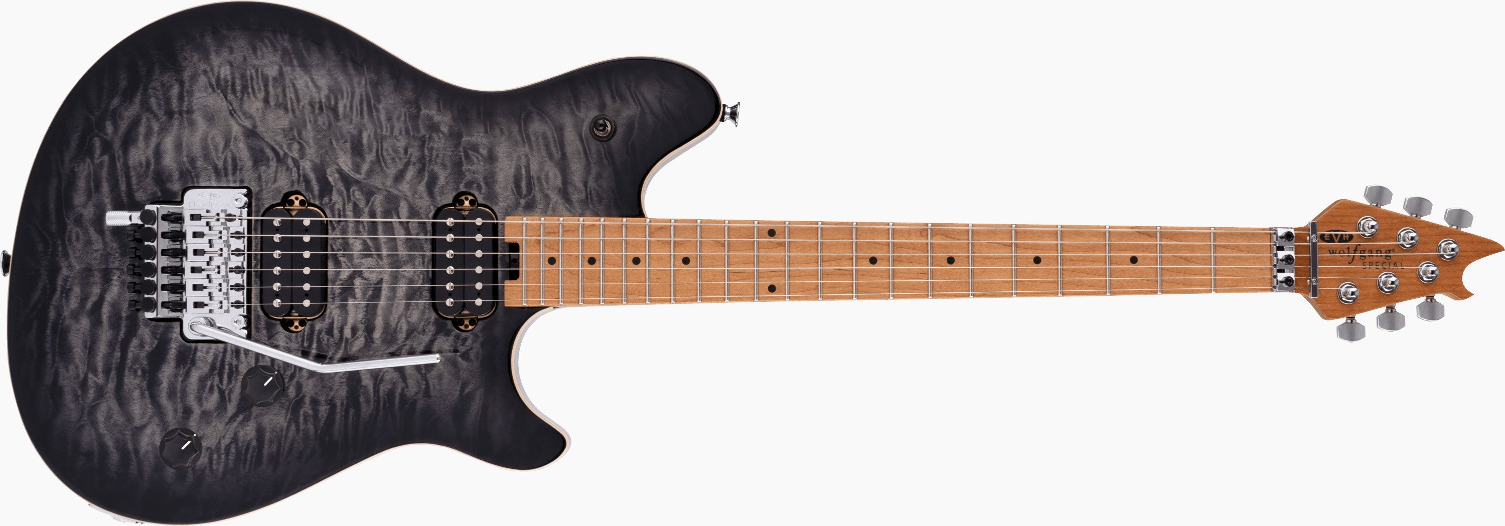 EVH Wolfgang Special, Baked Maple Fretboard Electric Guitar - Charcoal Burst