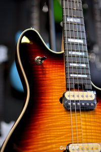 EVH Wolfgang USA, 5A Flamed Maple Top, Ebony Fretboard - 3-Color Sunburst