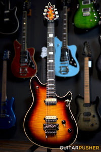 EVH Wolfgang USA, 5A Flamed Maple Top, Ebony Fretboard - 3-Color Sunburst