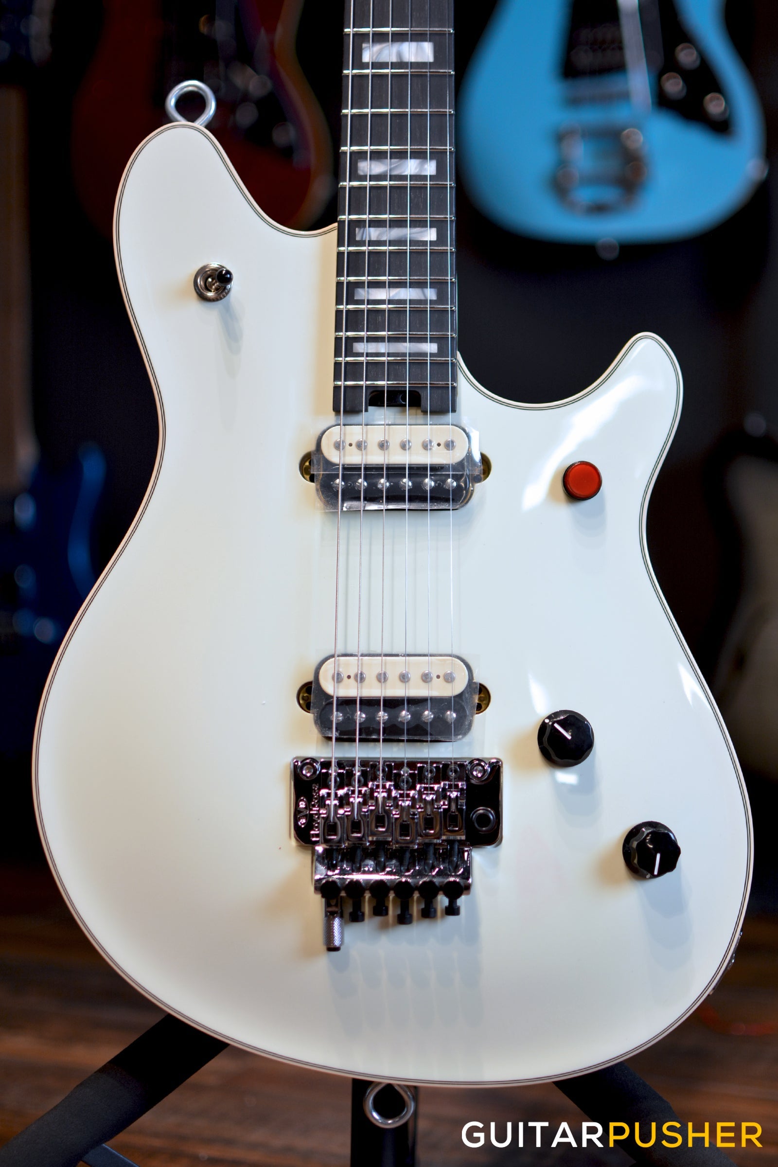 EVH Wolfgang USA Edward Van Halen Signature, Ebony Fretboard Electric Guitar - Ivory