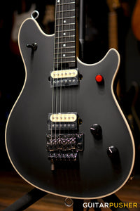 EVH Wolfgang USA Eddie Van Halen Signature, Ebony Fretboard Electric Guitar - Stealth Black