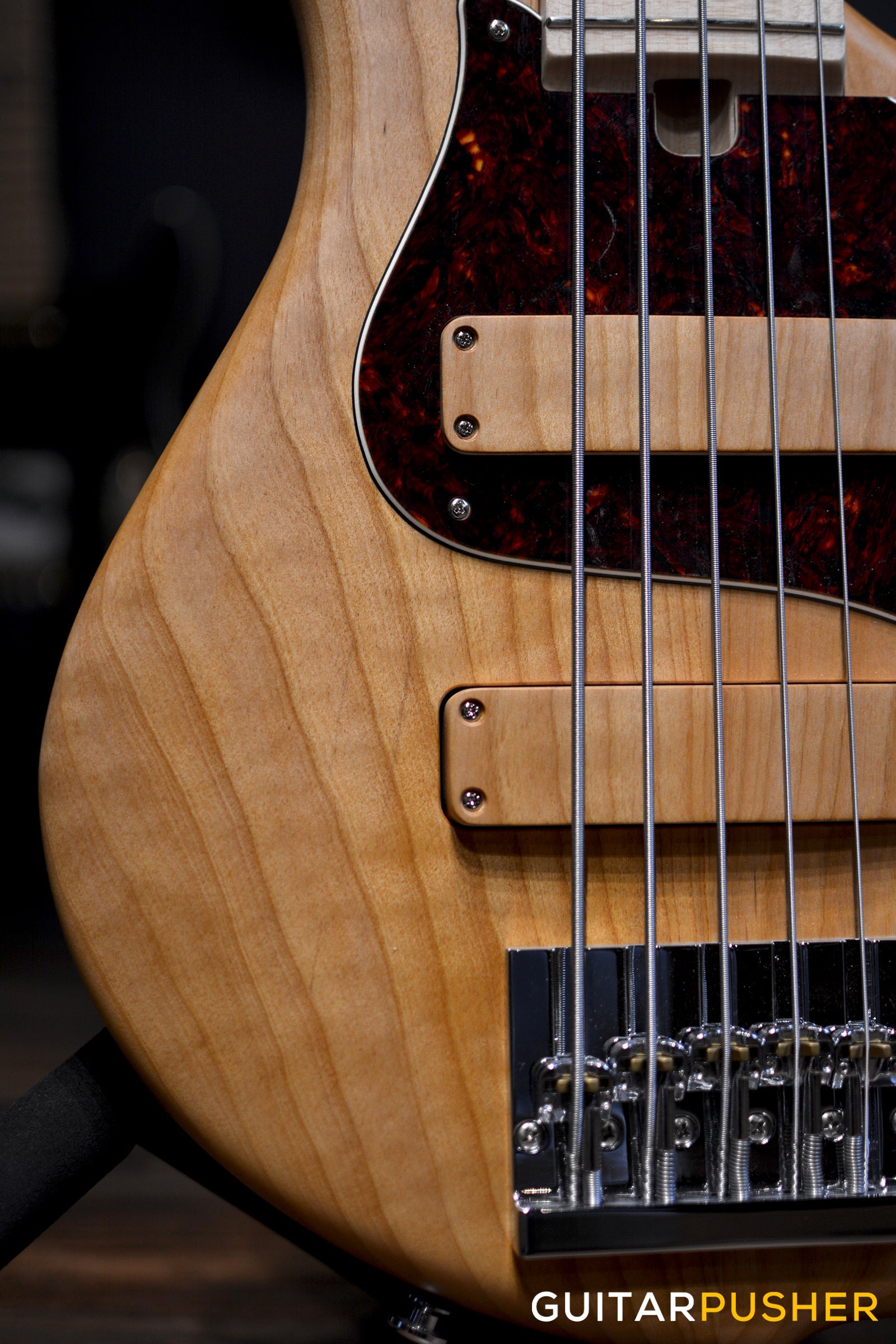 F BASS BN5 5-String Bass (Natural Hand-Rubbed Oil) - Alder Body, Maple Fingerboard