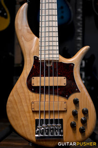 F BASS BN5 5-String Bass (Natural Hand-Rubbed Oil) - Alder Body, Maple Fingerboard