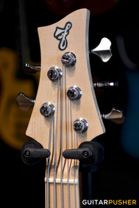 F BASS BN5 5-String Bass (Natural Hand-Rubbed Oil) - Alder Body, Maple Fingerboard