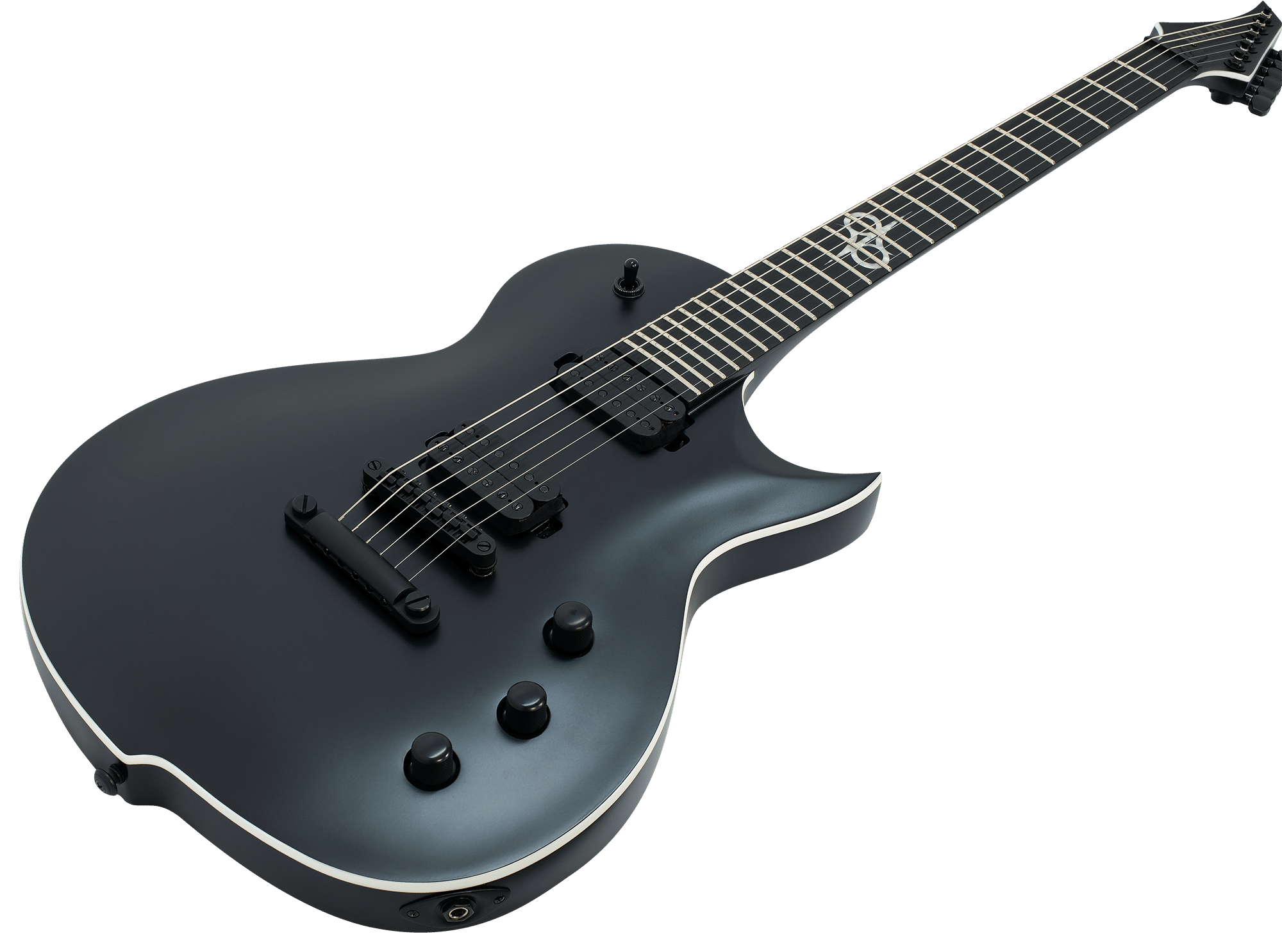 Solar Guitars GF1.7 Single Cut 7-String Electric Guitar w/ Evertune Bridge and Hard Case - GuitarPusher