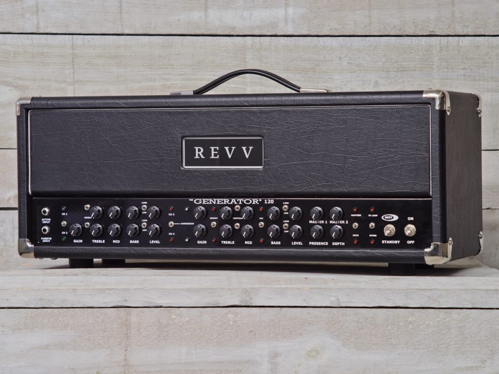 REVV Generator 120 120/10-watt 6L6GC 4-Channel All-Tube Amplifier Head - GuitarPusher