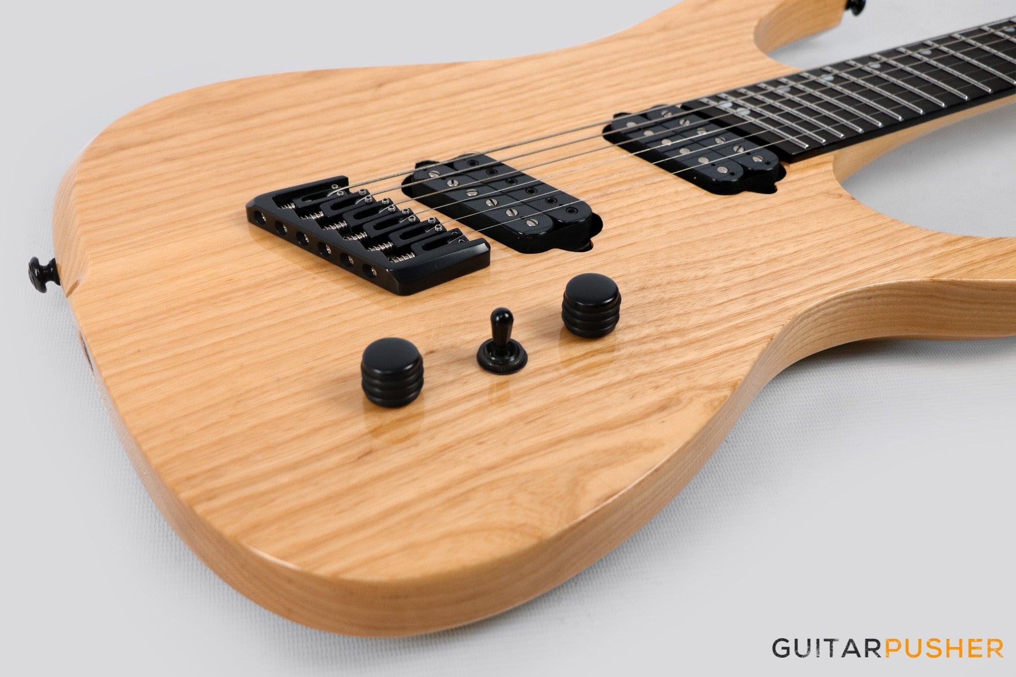 Ormsby Hype GTR 6-String Multiscale Electric Guitar Natural Ash