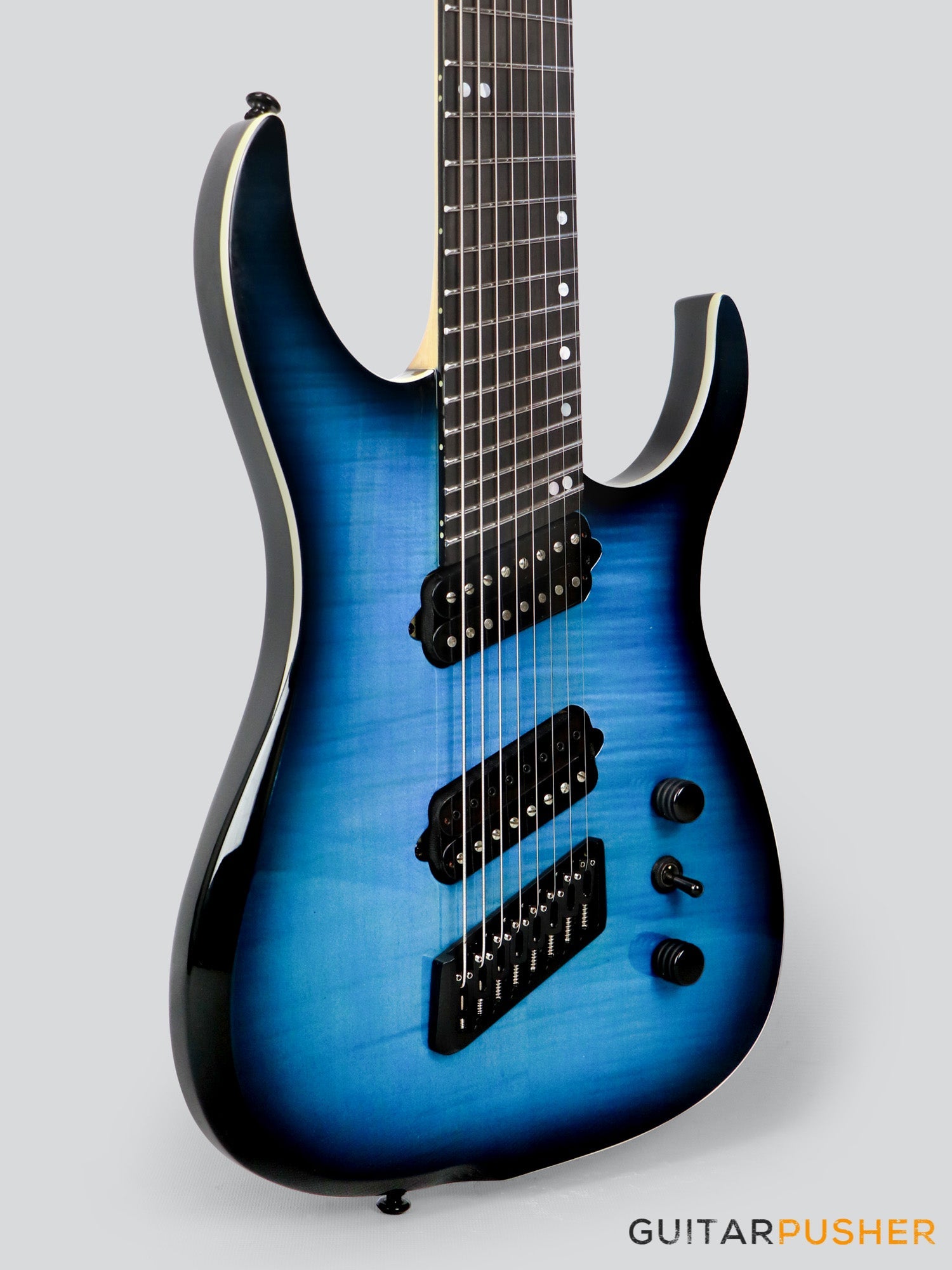 Ormsby Hype GTR 8-String Multiscale Electric Guitar Sophia Blue