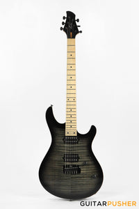 Leeky R-Series R25 Stratocaster (Flamed Maple Top/Maple Fingerboard) - Black Burst