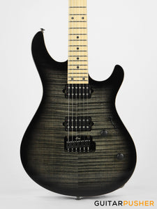 Leeky R-Series R25 Stratocaster (Flamed Maple Top/Maple Fingerboard) - Black Burst