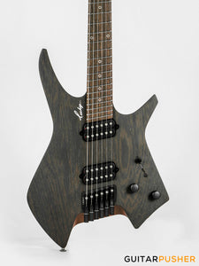 Leeky X-Series X26 Headless Electric Guitar - Wenge